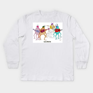 The Beetles Love Me Do Kids Long Sleeve T-Shirt